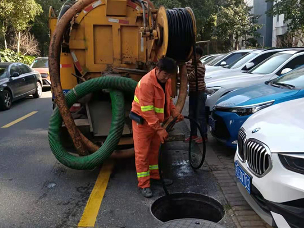 城厢排污管道清淤